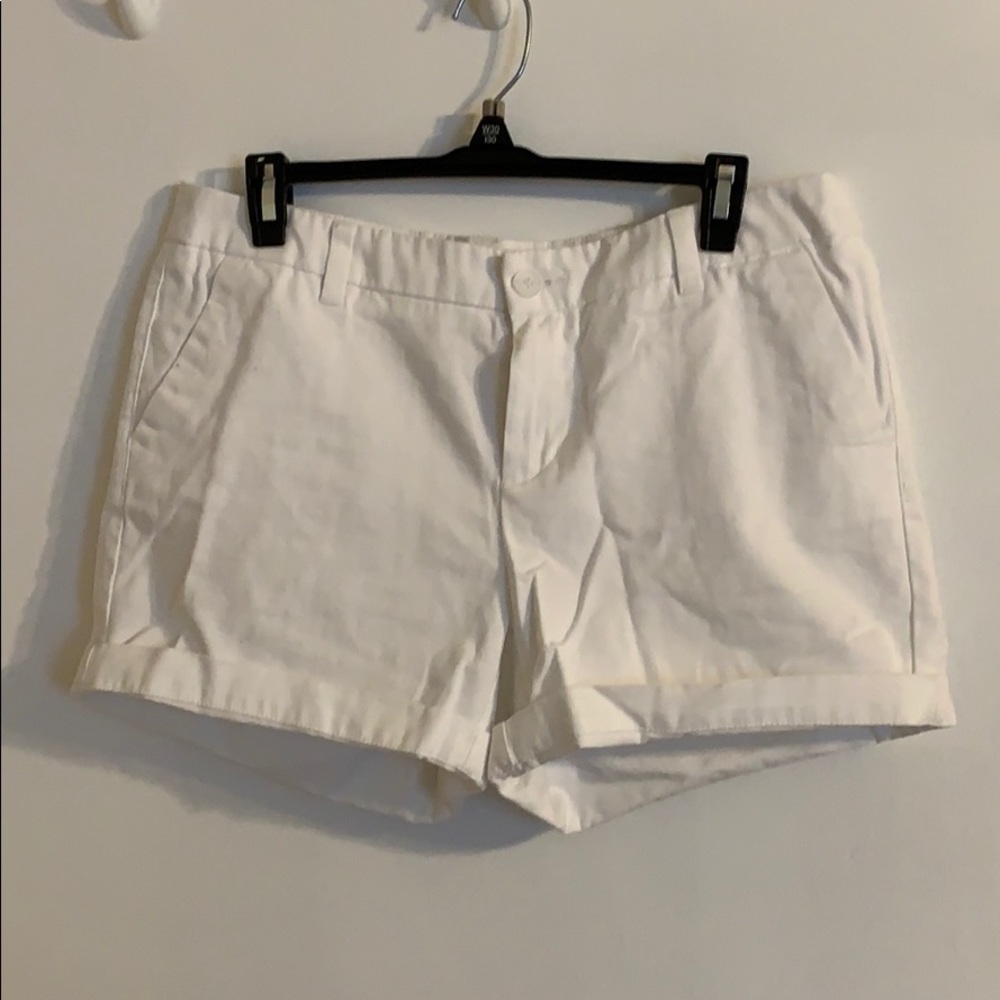 White shorts